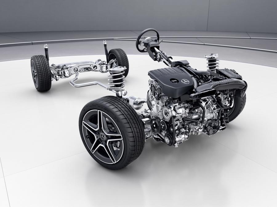 Схема Mercedes-Benz B200 d AMG Line (W247) 2019 года  (фото 51 из 61)